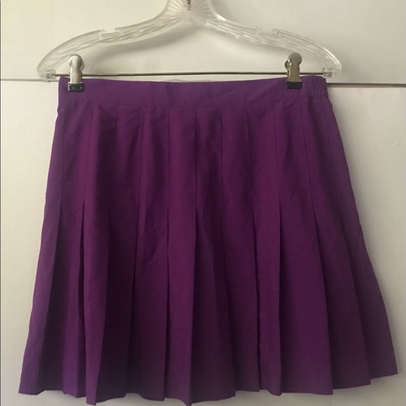 New Kaelin Pleated Tennis Pickleball Purple Skirt size 14 Summer - Picture 9 of 16